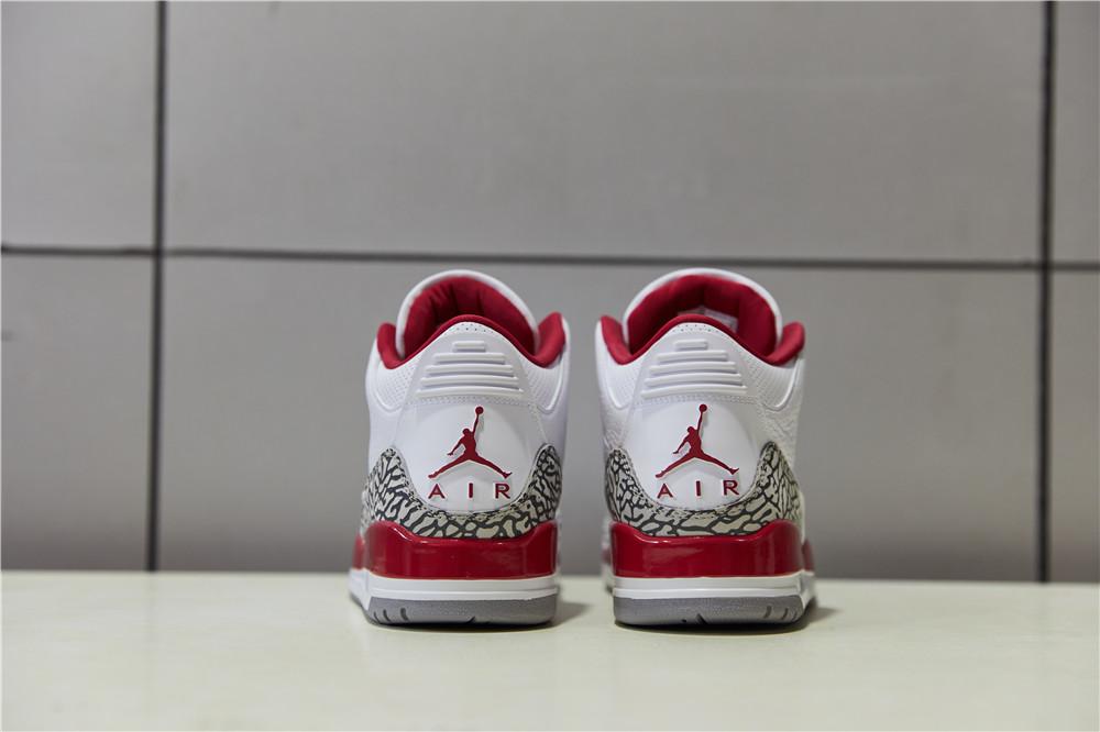 Pk God air jordan 3 retro Cardinal Red retail materials ready to ship